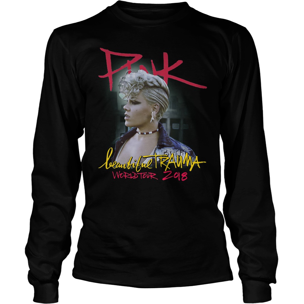 Pink Beautiful Trauma Longsleeve
