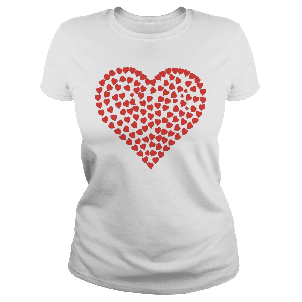 Red Heart Valentine's Day Ladies