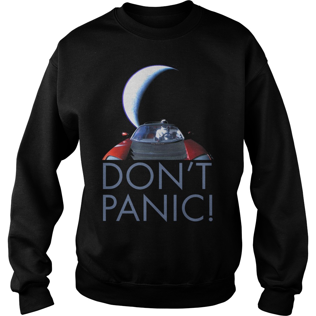 Spacex Starman Dont Panic Sweater