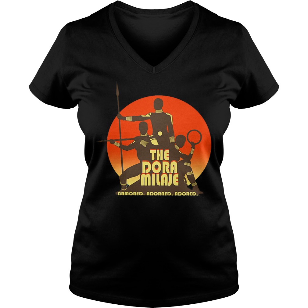 The Dora Milaje Armored Ladie Vneck