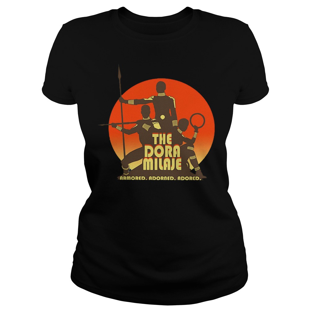 The Dora Milaje Armored Ladies Tee