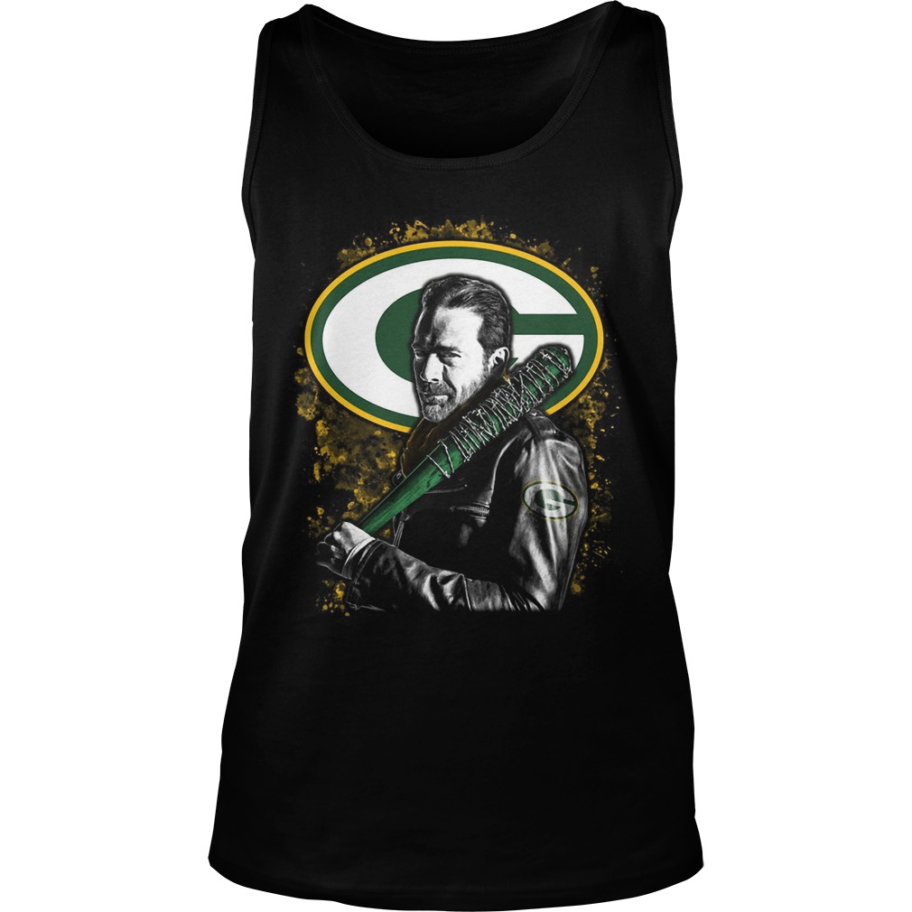 The Walking Dead Negan Green Bay Packers Tank Top