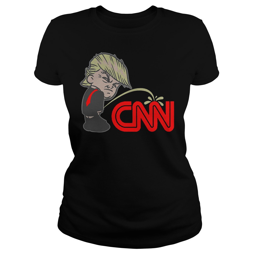Trump Urinates On Cnn Ladies Tee