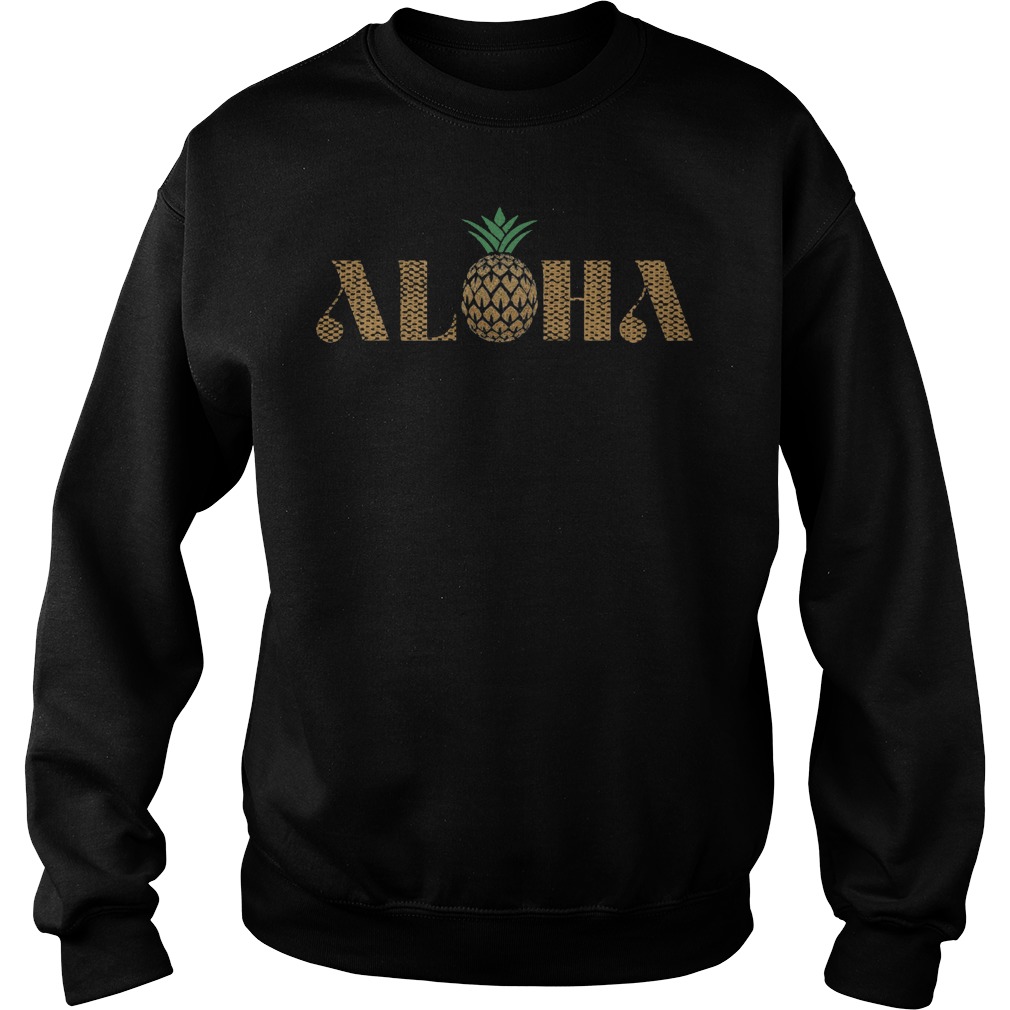 Vintage Aloha Pineapple Sweater