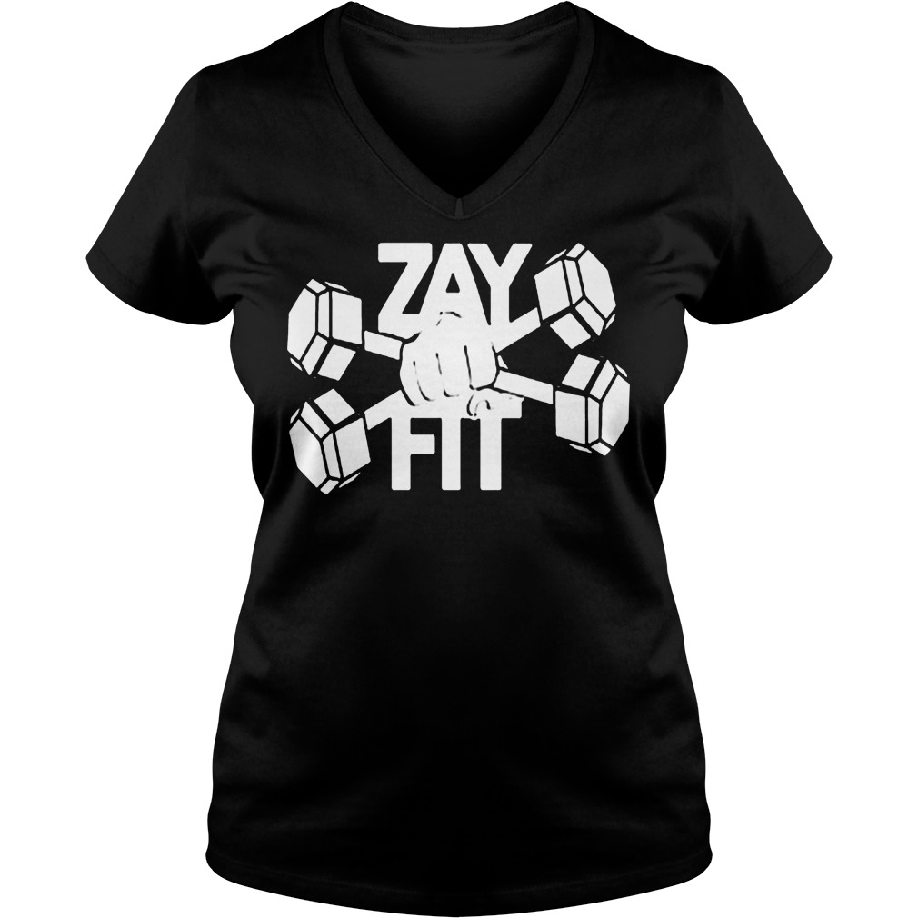 Zay Fit Ladies Vneck