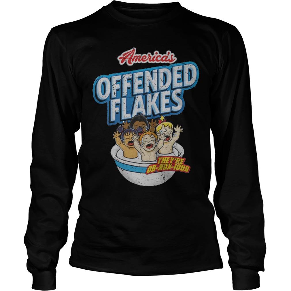 Americas Offended Flakes Snowflake Longsleeve