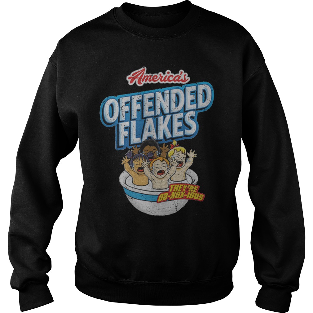 Americas Offended Flakes Snowflake Sweater