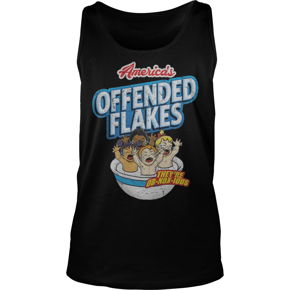 Americas Offended Flakes Snowflake Tanktop