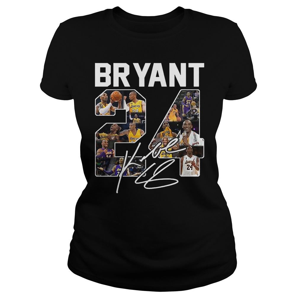 Bryant 24 Signed Autograph Ladies