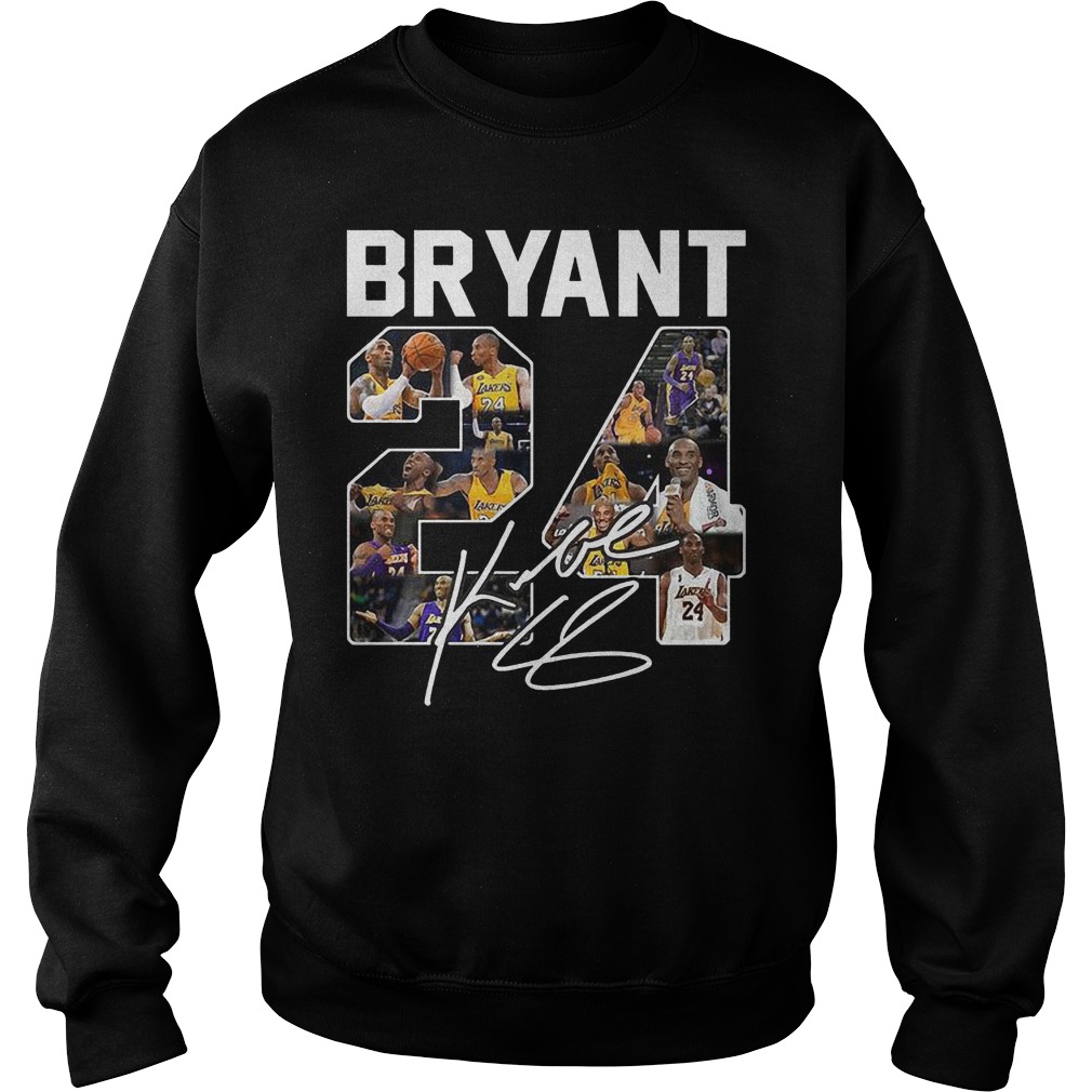 Bryant 24 Signed Autograph Sweater