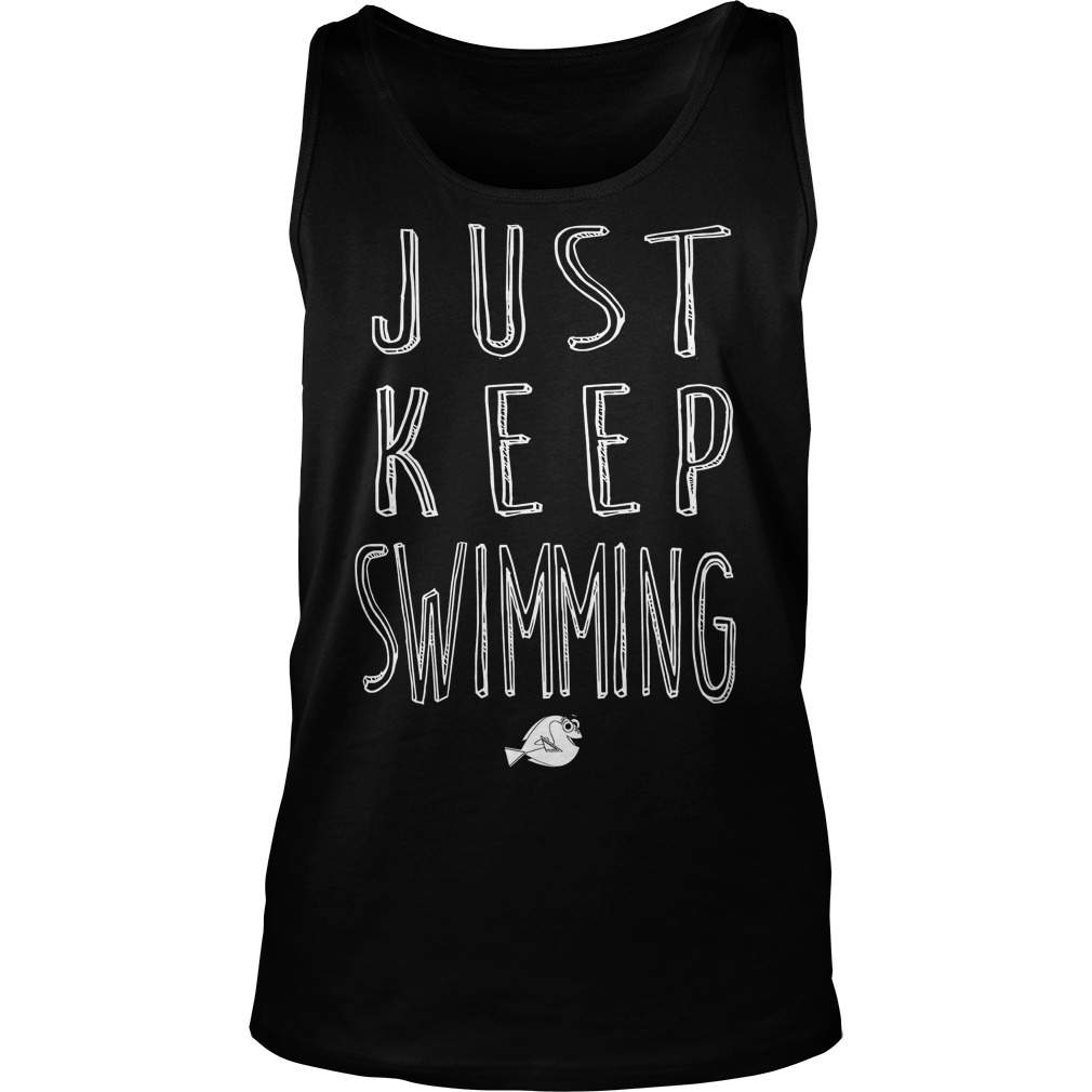 Disney Finding Dory Keep Swimming Graphic Tanktop
