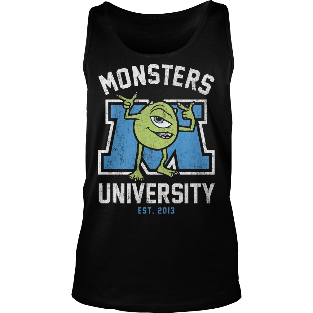 Disney Monsters University Mike Graphic Tanktop
