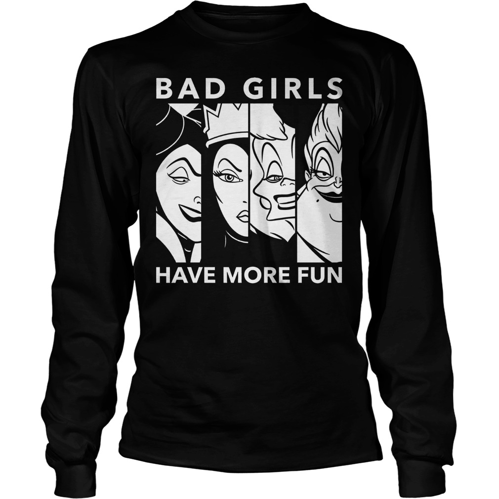 Disney Villains Bad Girls Longsleeve