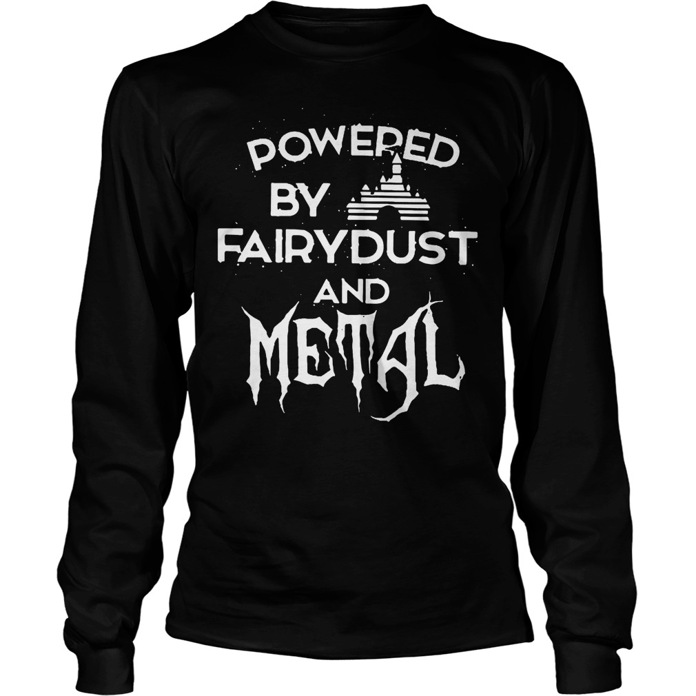 Disney Powered By Fairydust And Metal Longsleeve