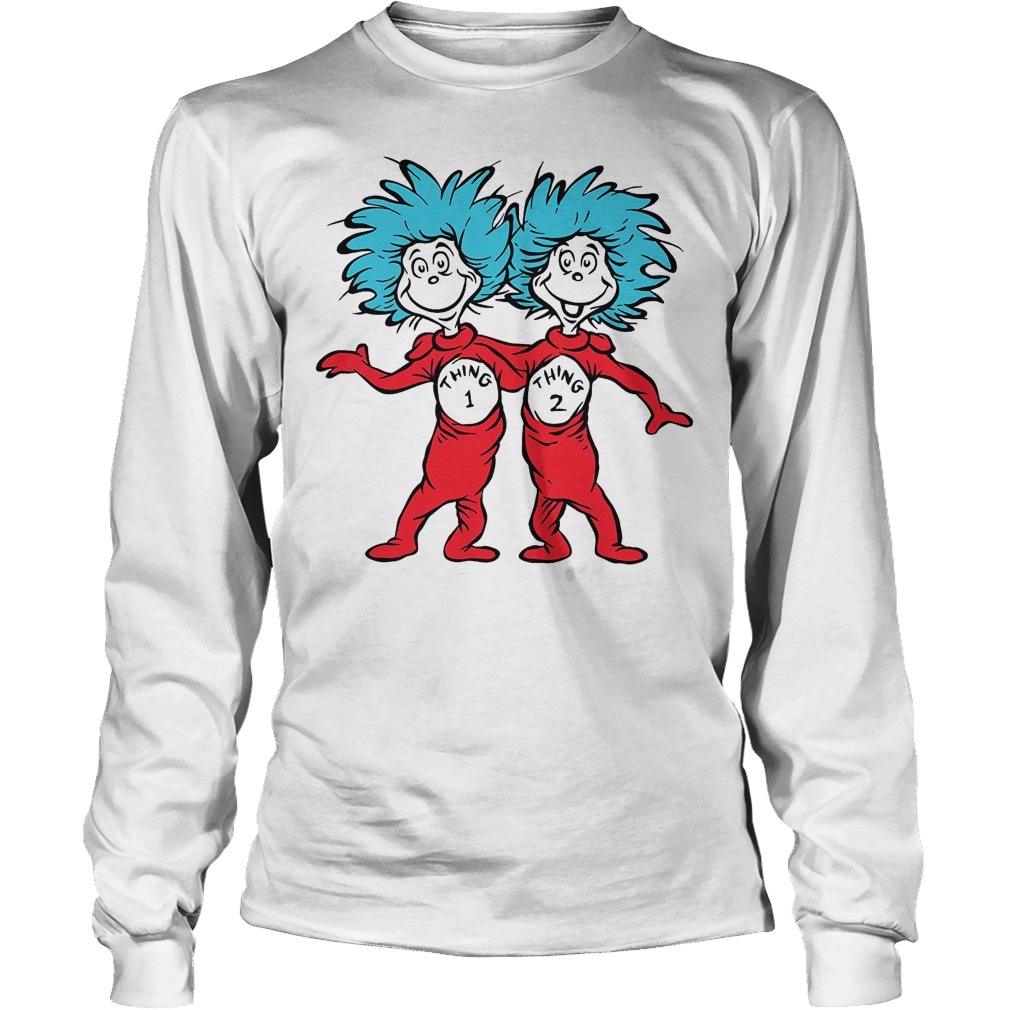 Dr Seuss Thing 1 Thing 2 Buddies Longsleeve