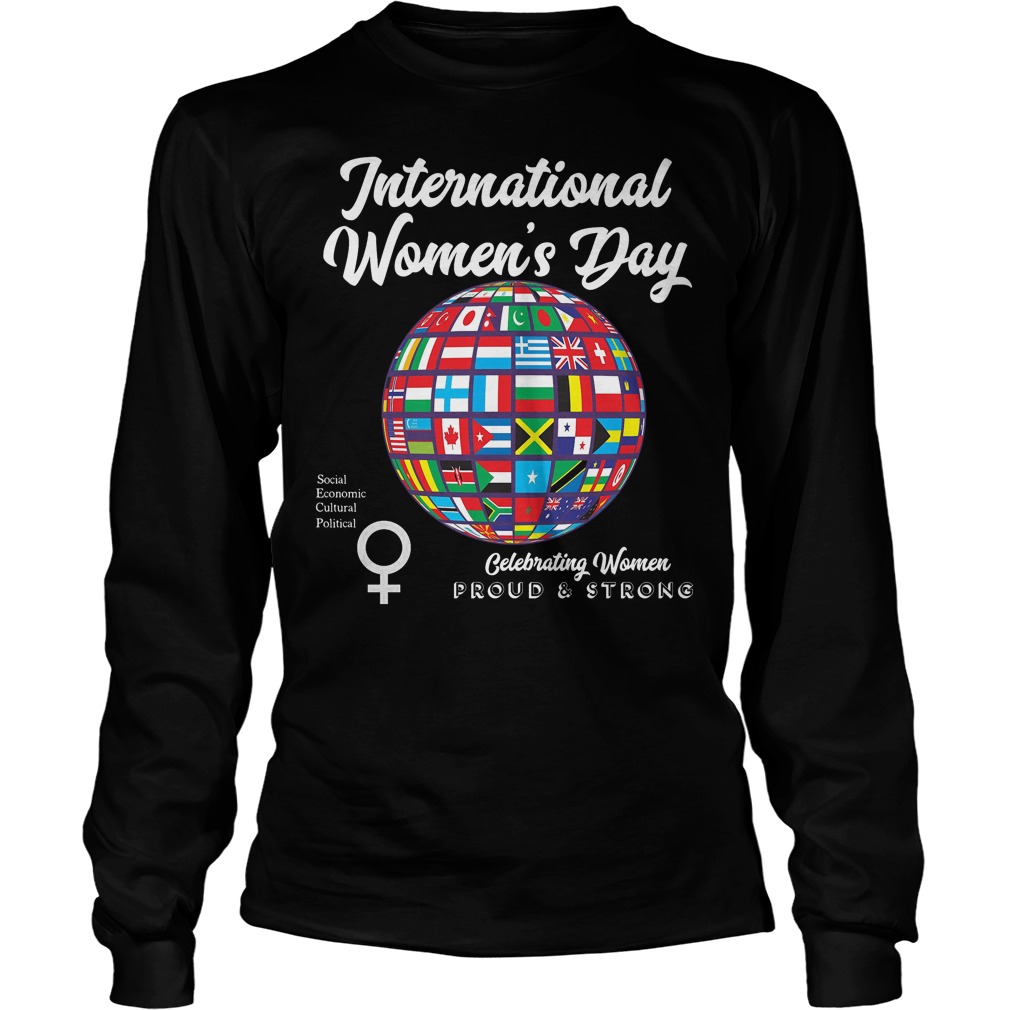 International Womens Day Proudstrong Longsleeve
