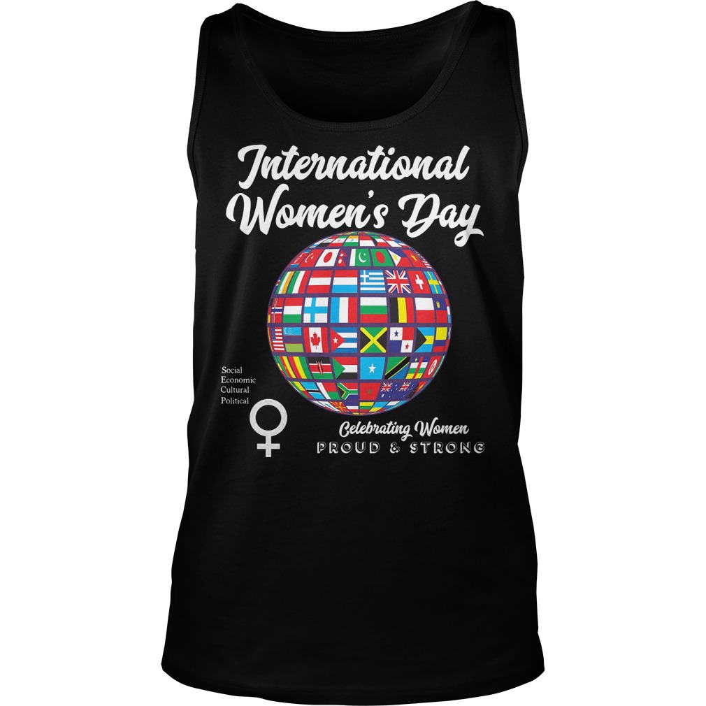 International Womens Day Proudstrong Tanktop