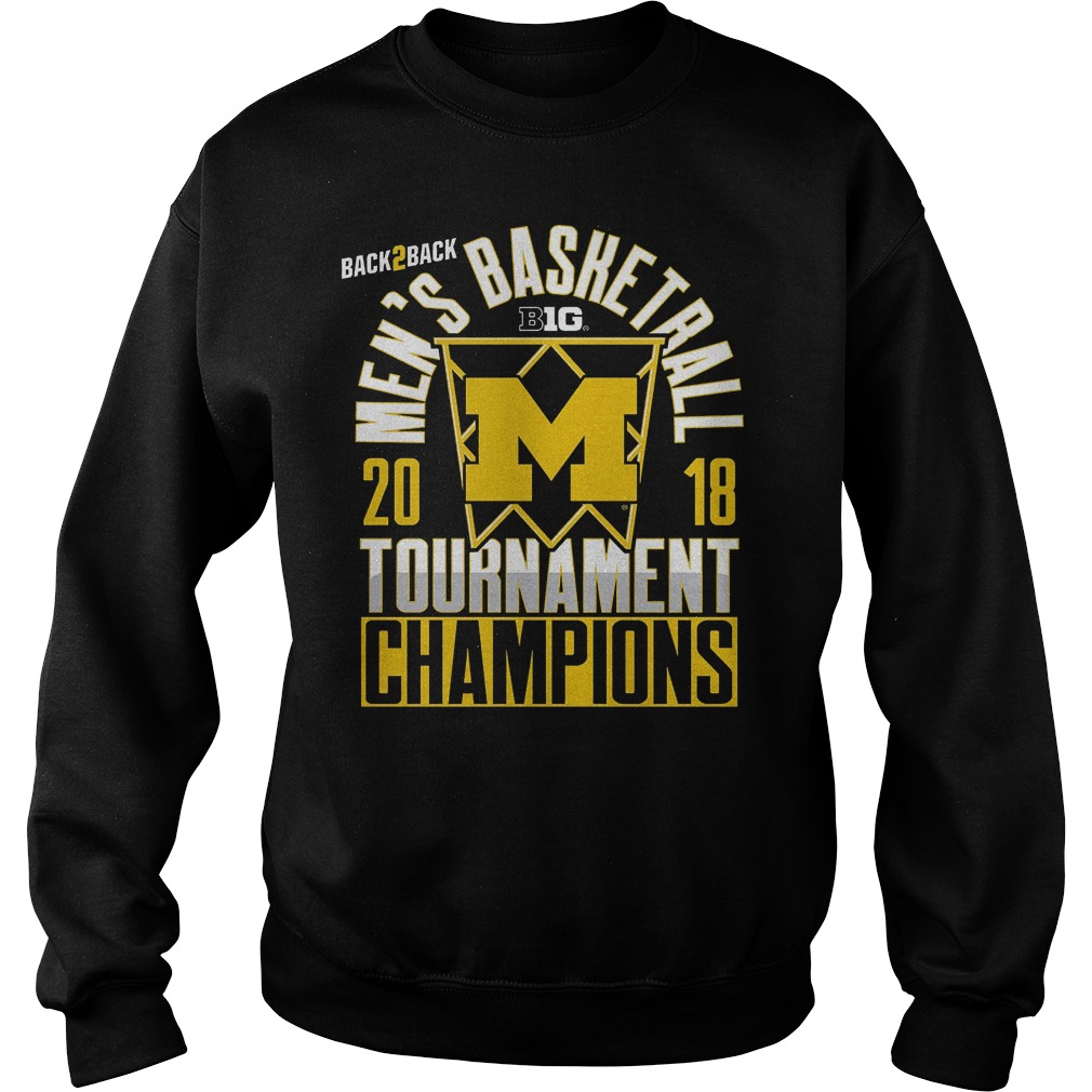 Michigan Big Ten Championship Mens Basketball Tournament Champions Sweater