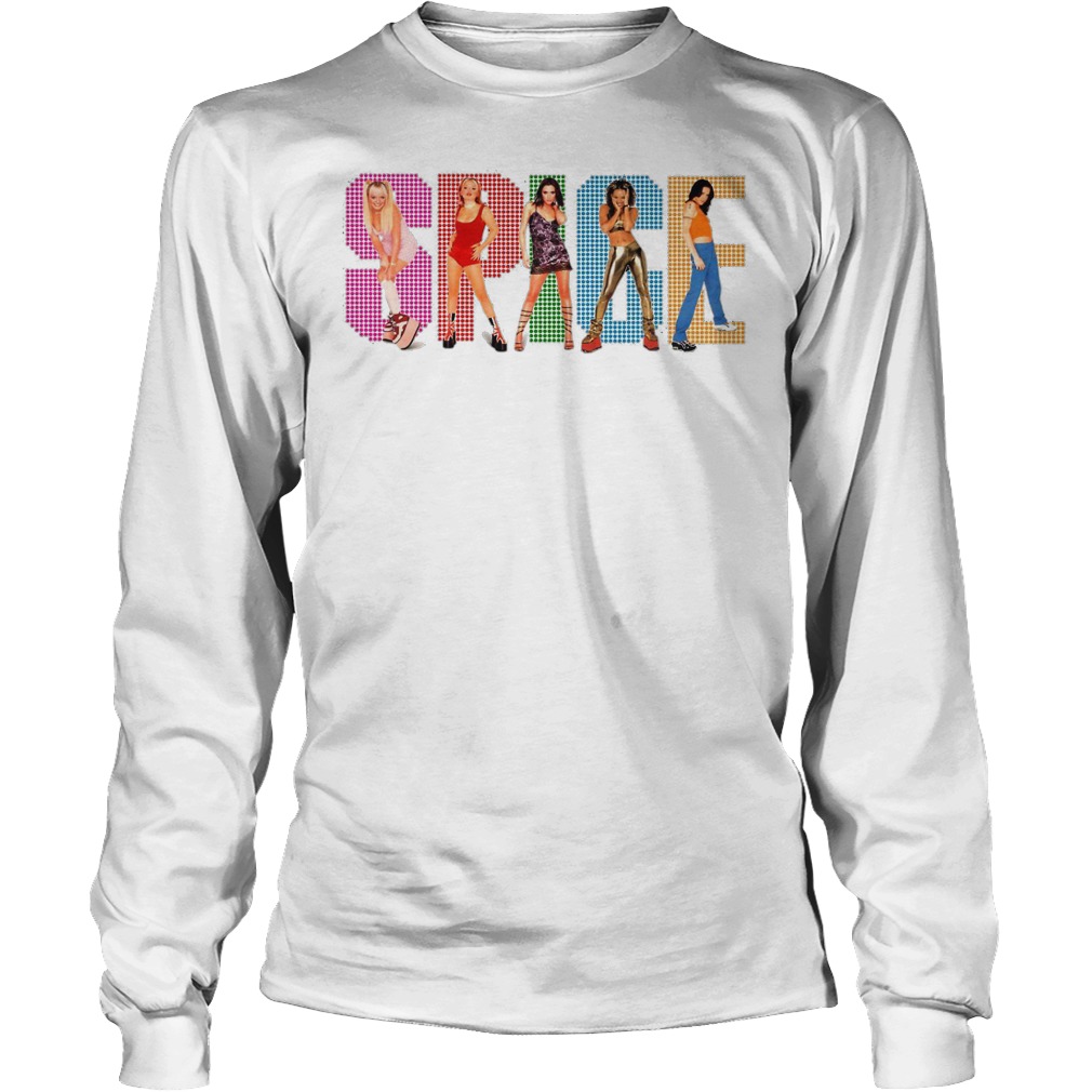 Spice Girls Melanie Brown Chisholm Emma Geri Victoria Longsleeve