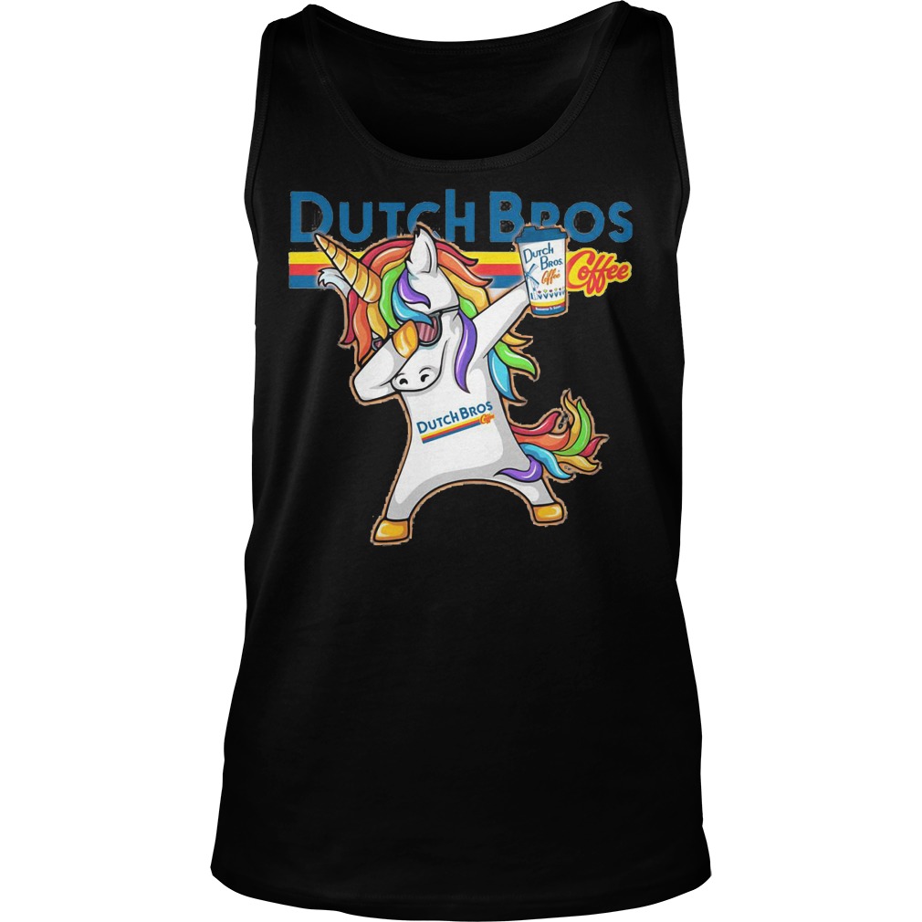 Unicorn Dabbing Dutch Bros Tanktop