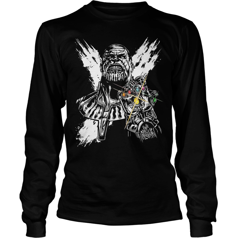 Avengers Infinity Gauntlet Of Thanos Longsleeve