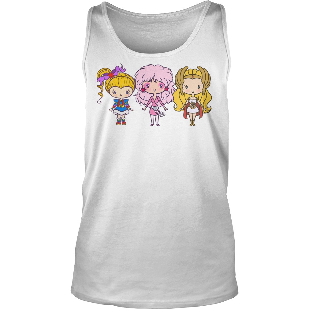 Beautiful Lil' Cuties Eighties Ladies Tanktop