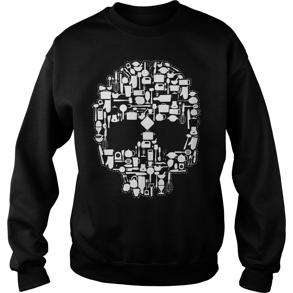 Chef Sugar Skull Sweater
