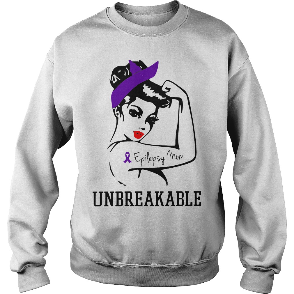 Epilepsy Mom Unbreakable Sweater
