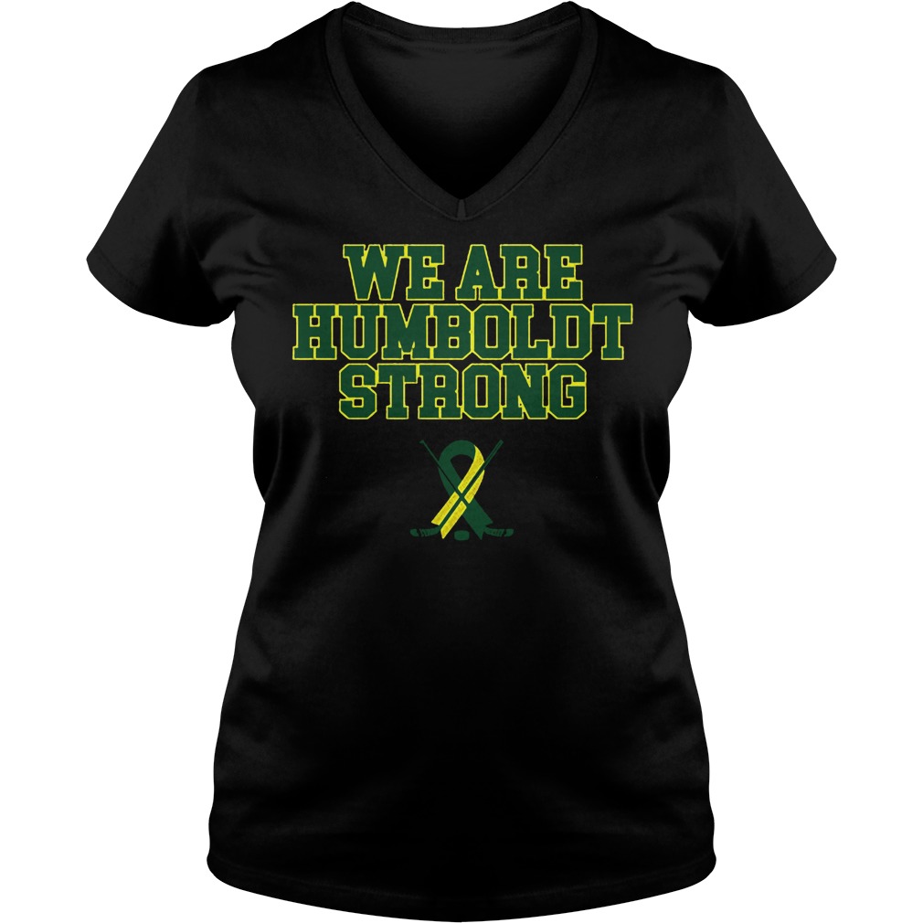 Humboldt Broncos We Are Humboldt Strong V Neck