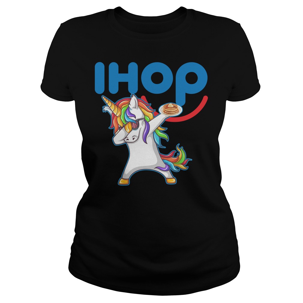 Ihop Unicorn Dabbing With Cake Ladies
