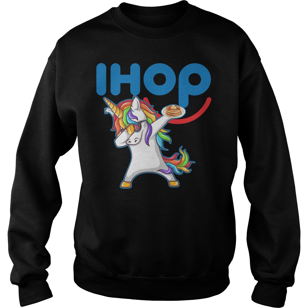 Ihop Unicorn Dabbing With Cake Sweater