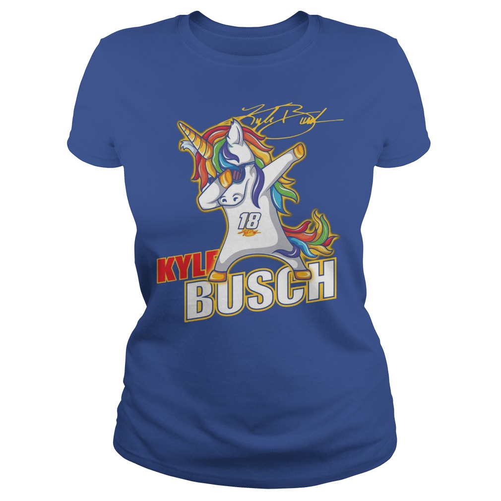 Kyle Busch Unicorn Dabbing Ladies