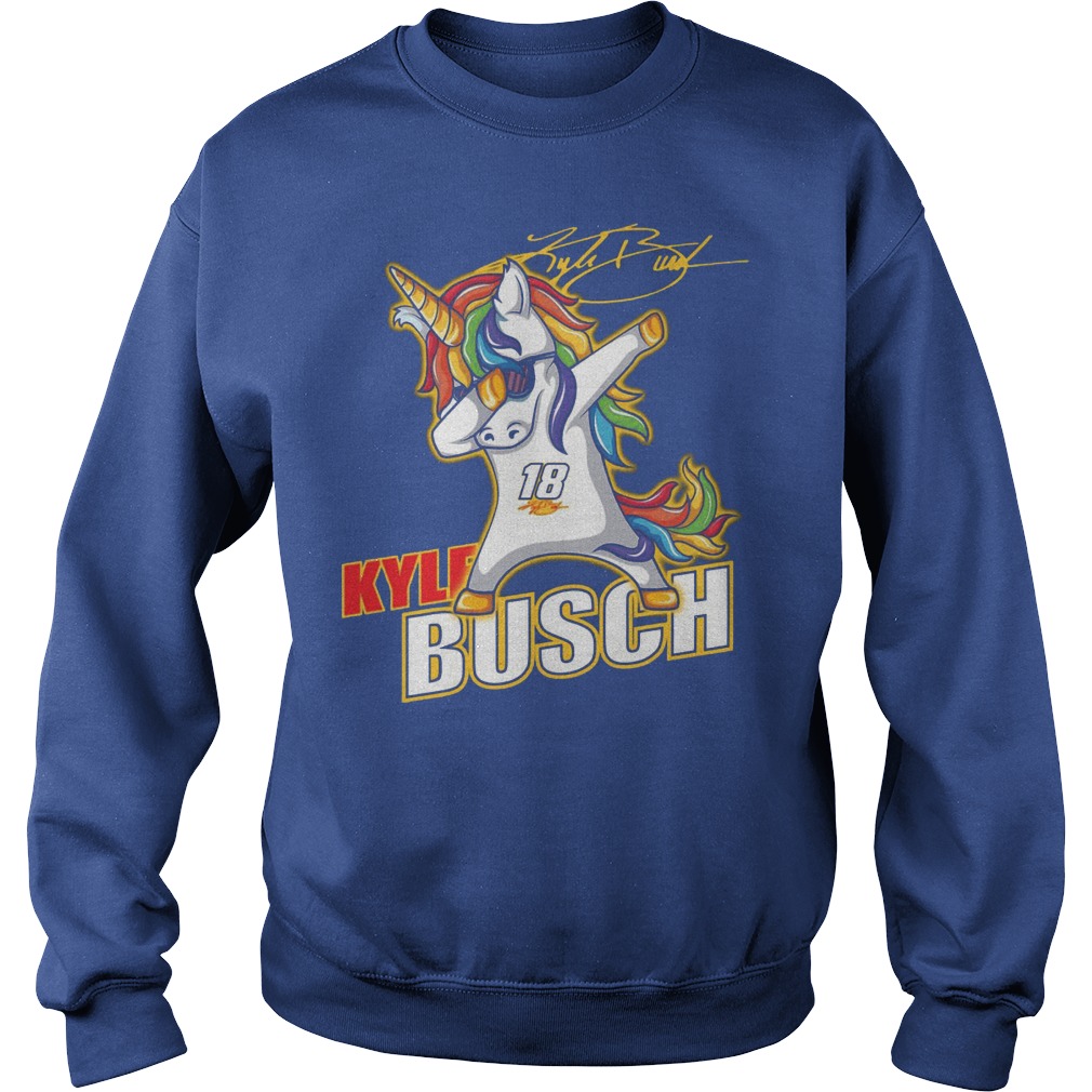 Kyle Busch Unicorn Dabbing Sweater