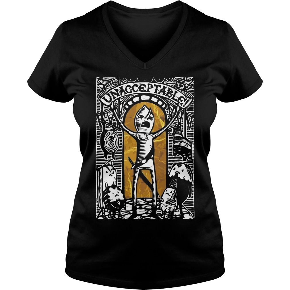 Lemongrabunacceptable Condition Ladies Vneck