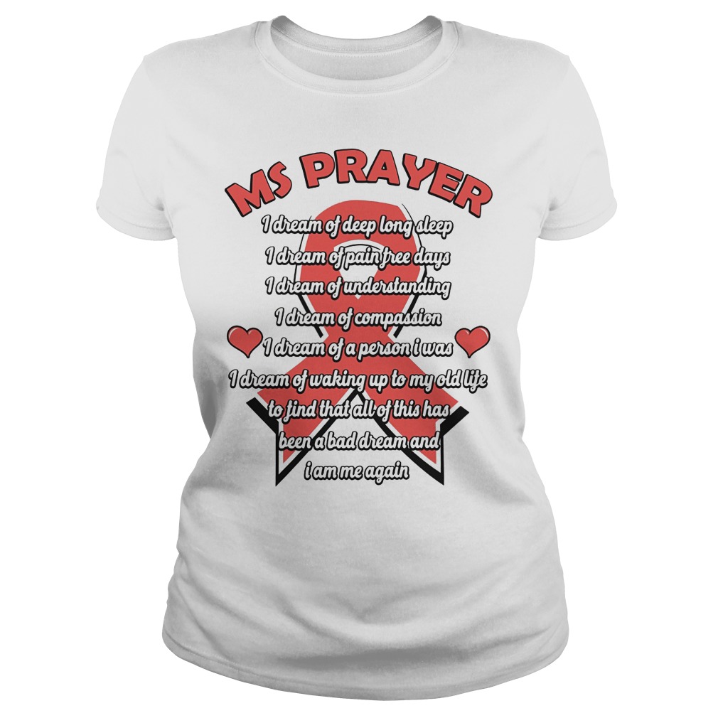 Ms Prayer Breast Cancer Ladies