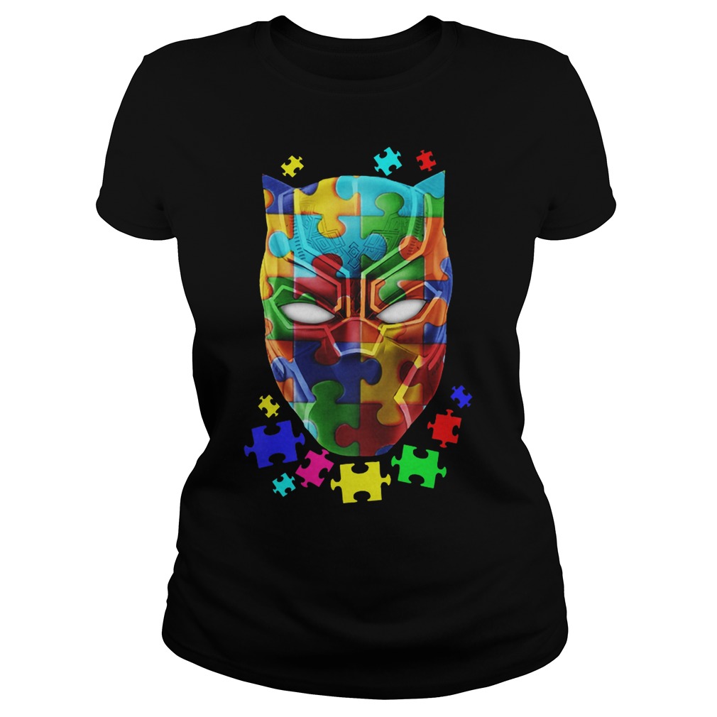 Official Autism Awareness Black Panther Ladies