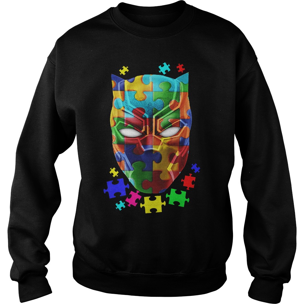 Official Autism Awareness Black Panther Sweater