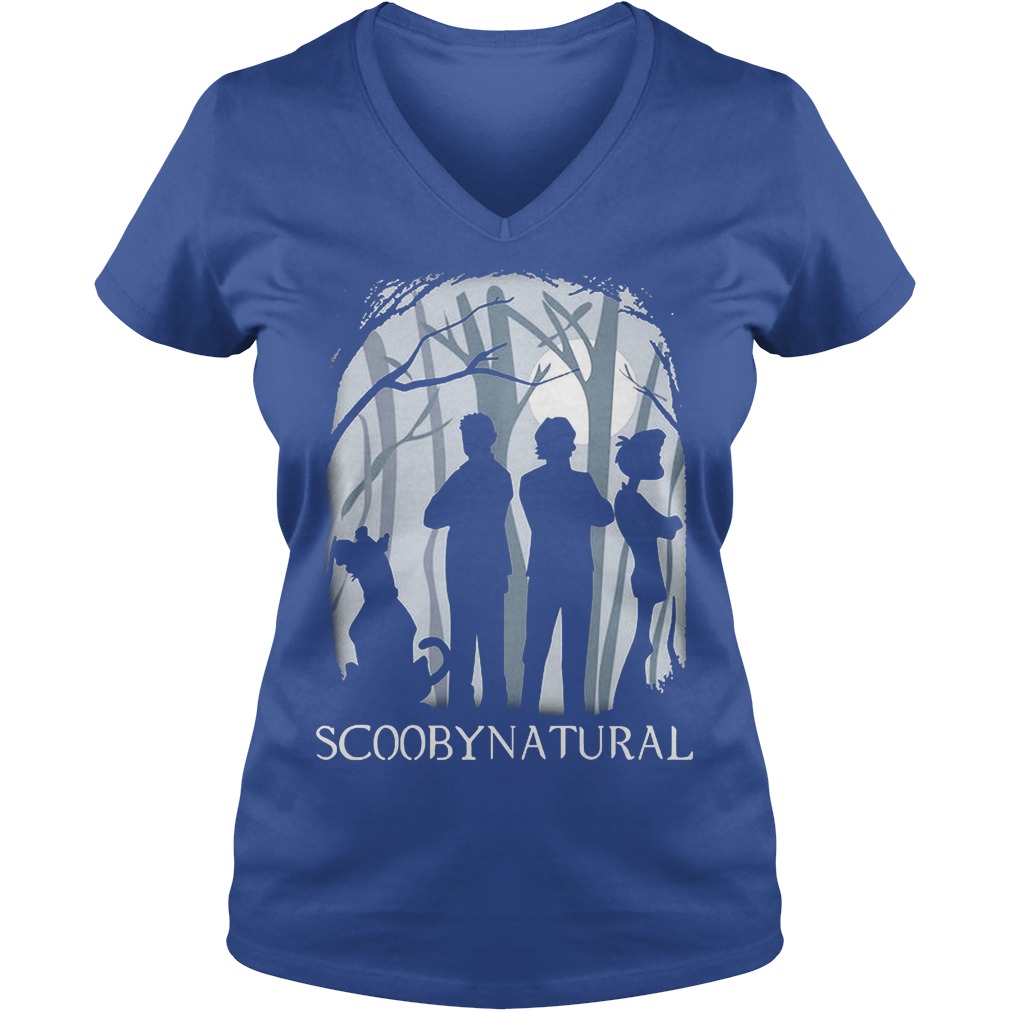 Scooby Natural In The Forest V Neck