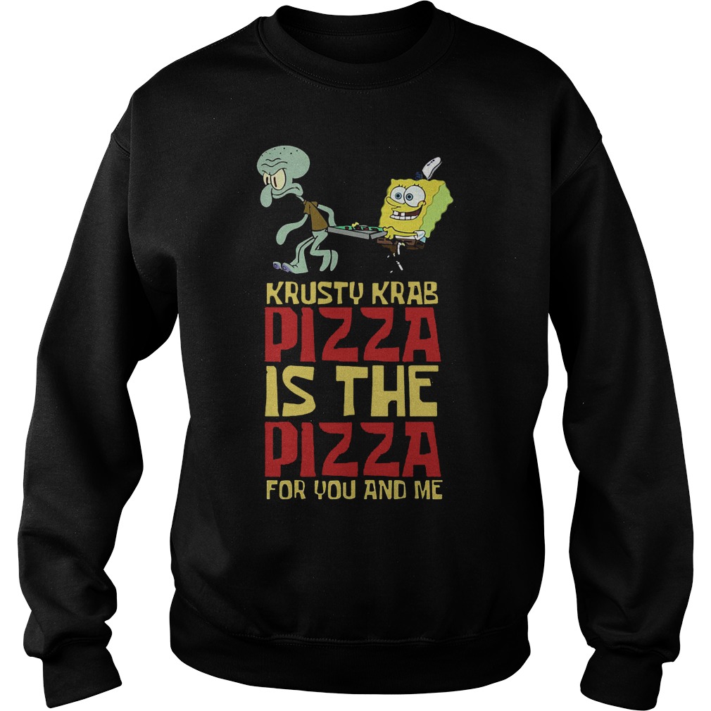 Spongebob Squarepant Krusty Krab Pizza Shirt Sweater