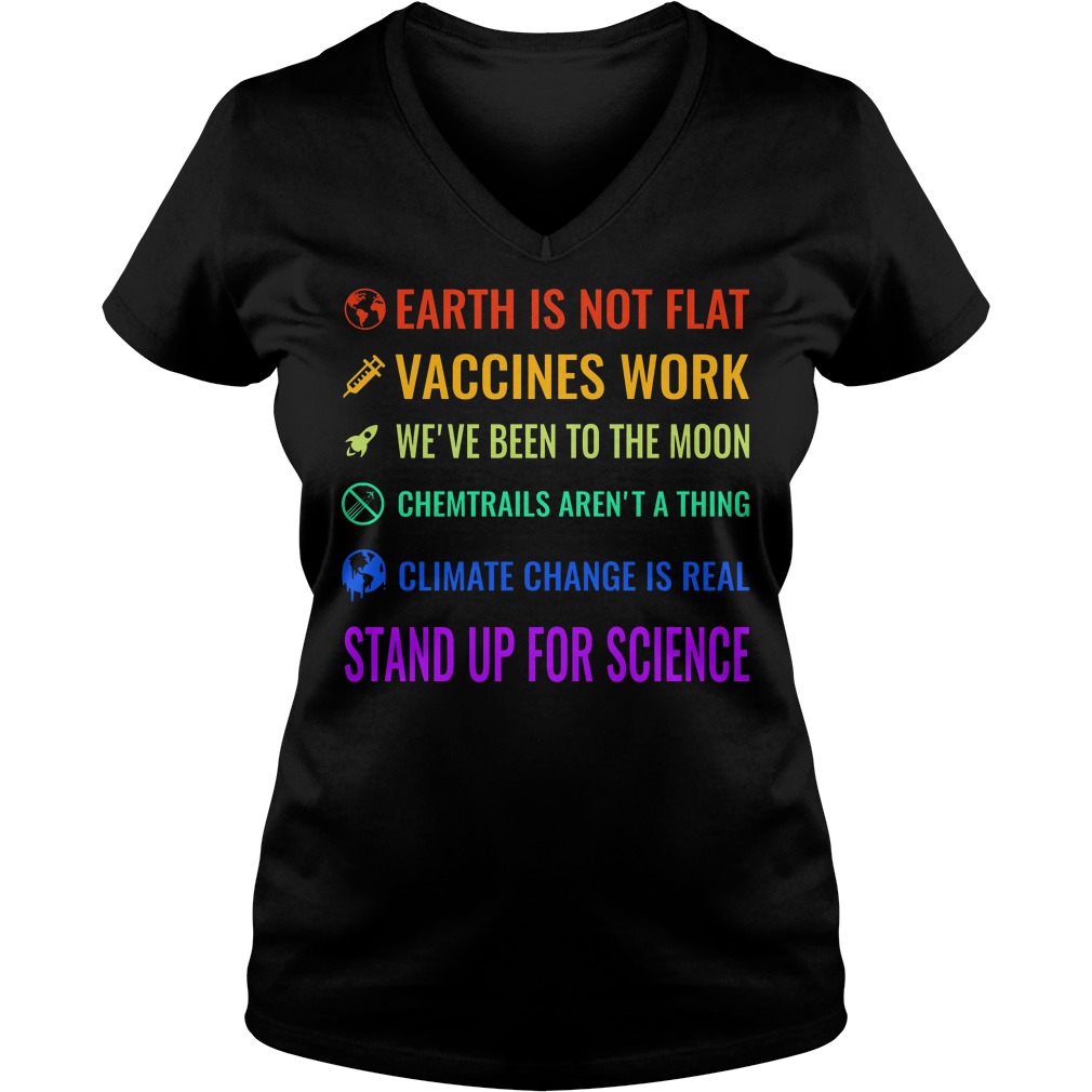 Stand Up For Science V Neck