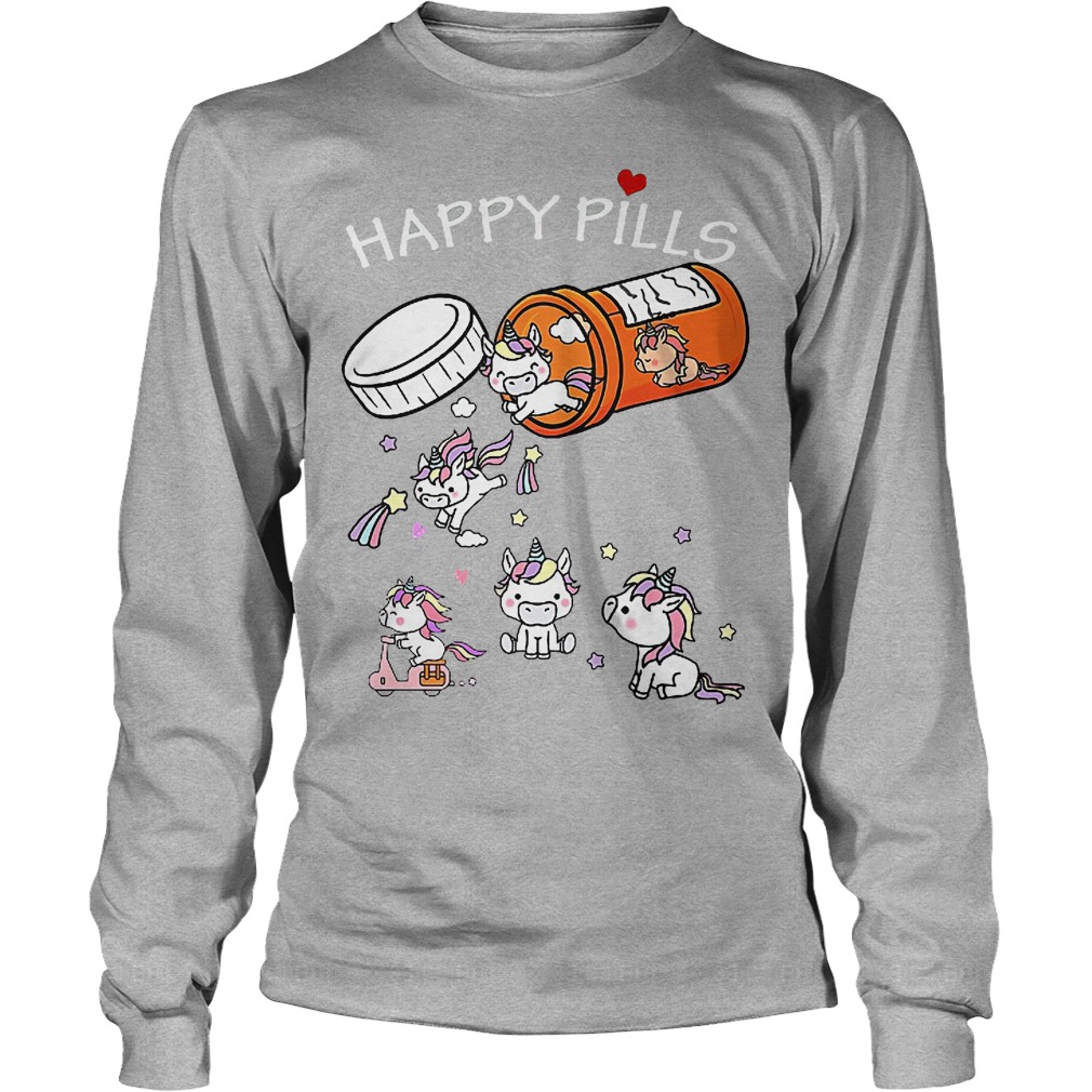 Unicorn Happy Pills Longsleeve