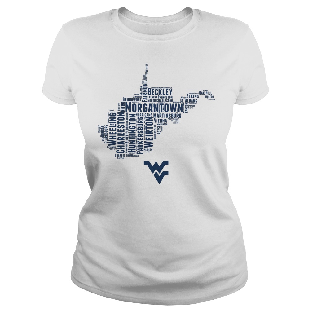 West Viginia Mountaineers All The Great Towns That Make Up Our Beautiful State Ladies