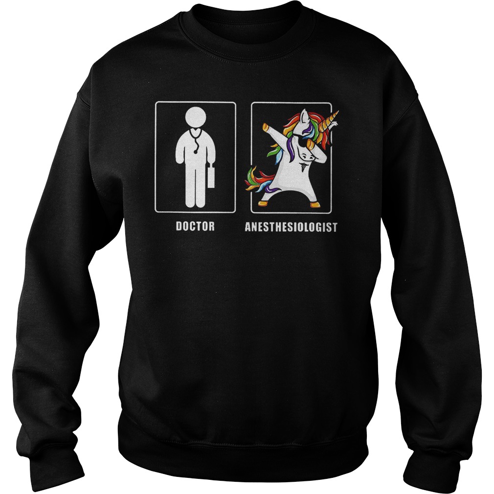 Anesthesiologist Unicorn And Doctor Sweater