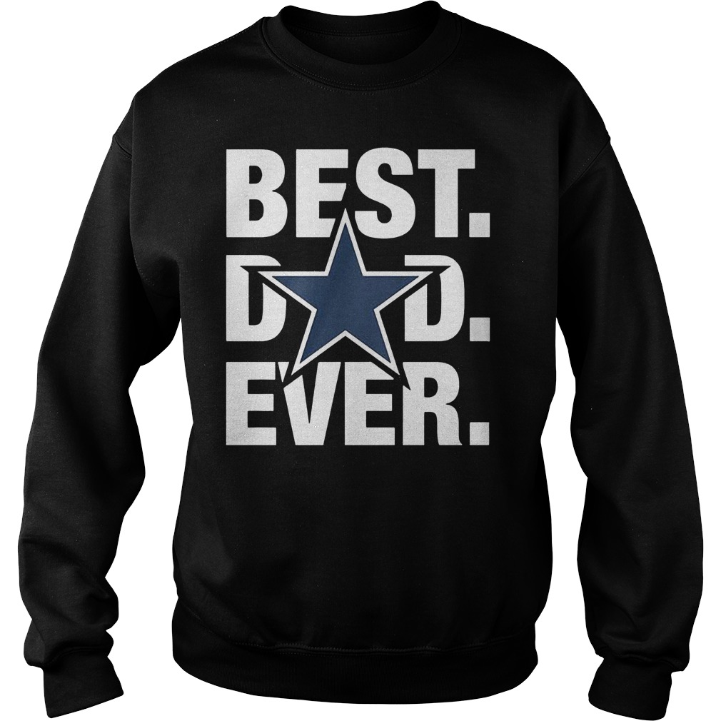 Best Dad Ever Dallas Cowboys Sweater