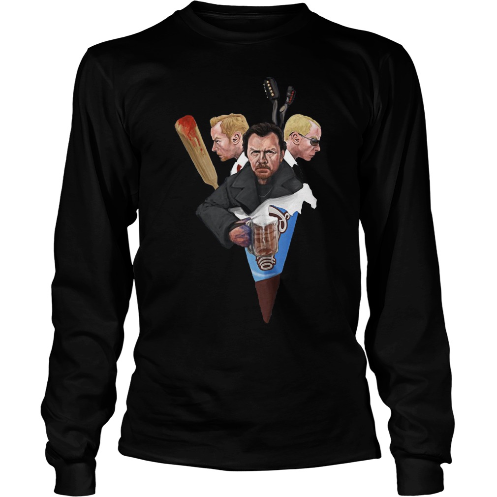 Blood And Ice Cream Cornetto Trilogy Longsleeve