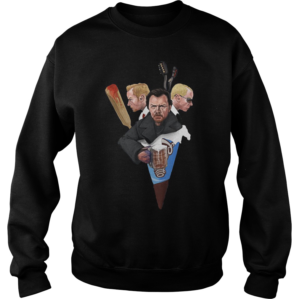 Blood And Ice Cream Cornetto Trilogy Sweater
