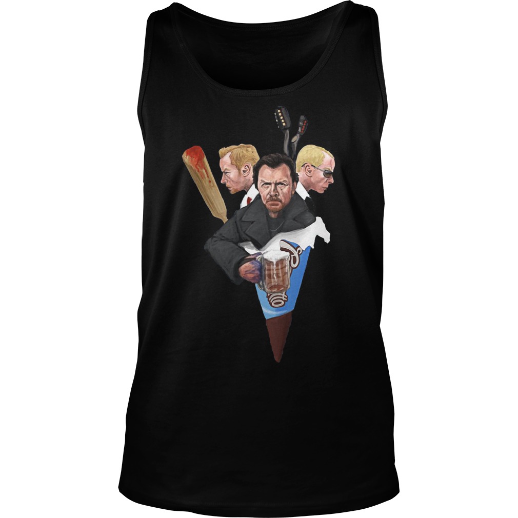 Blood And Ice Cream Cornetto Trilogy Tanktop