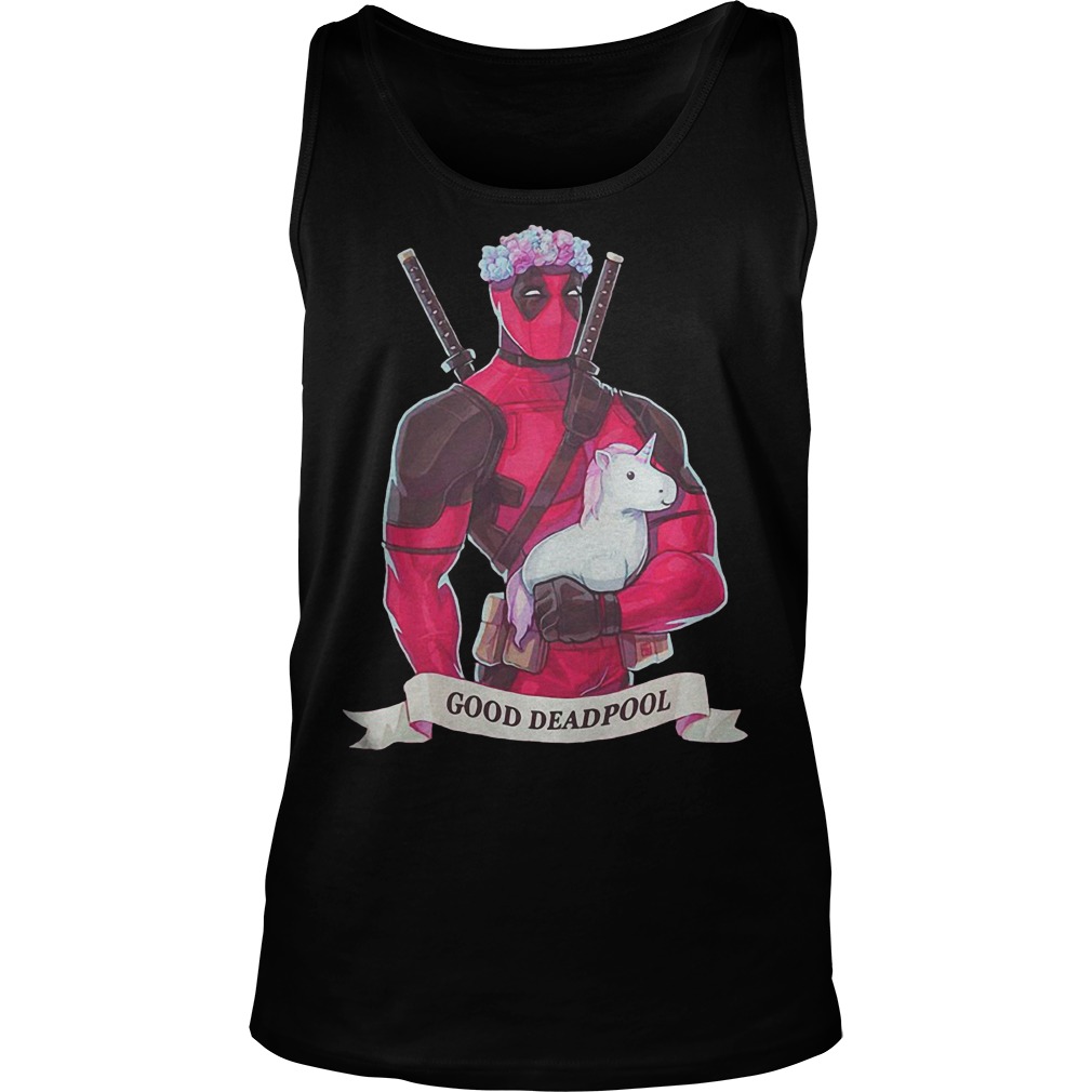Deadpool Unicorn Good Deadpool Tanktop