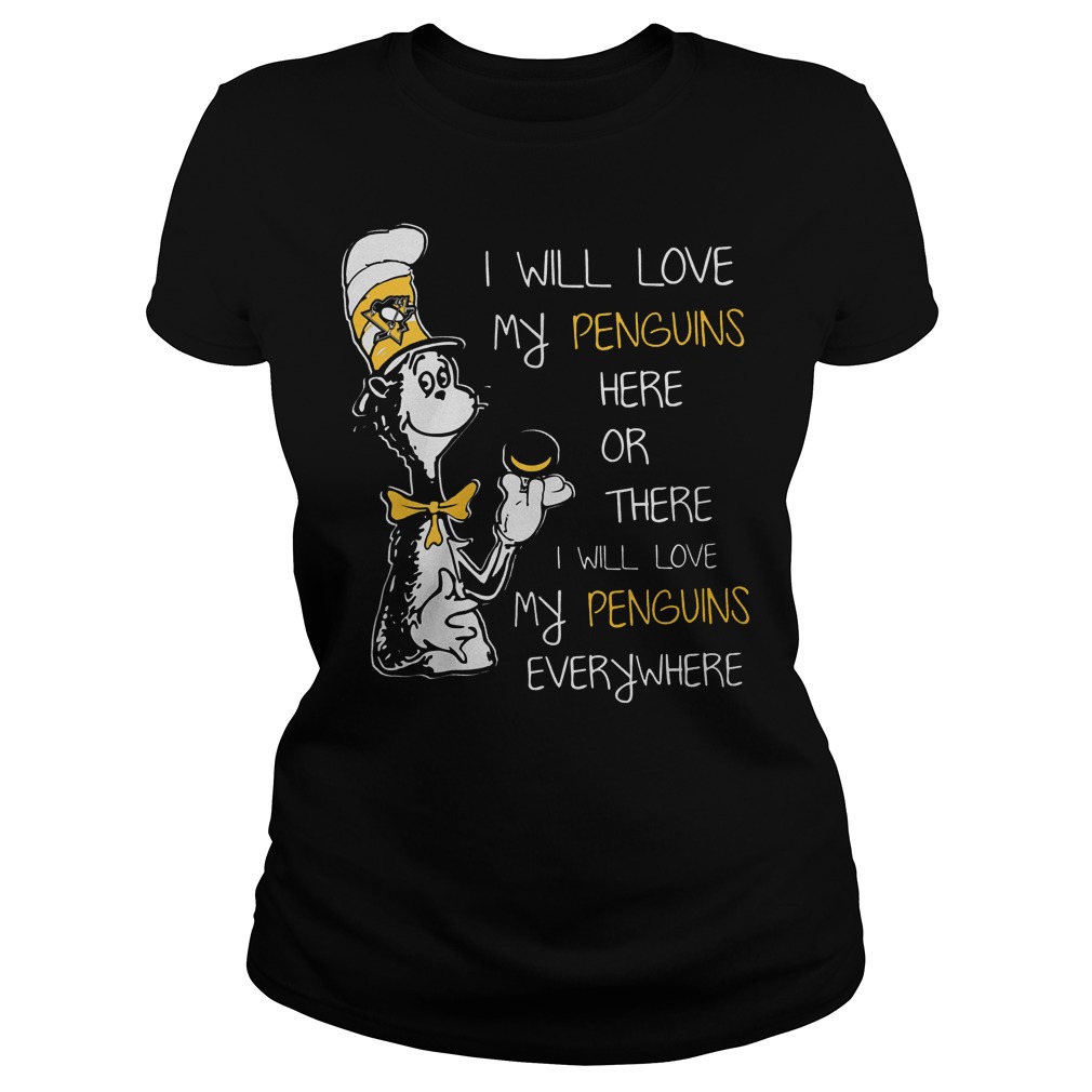 Dr Seuss I Will Love My Penguins Here Or There Ladies
