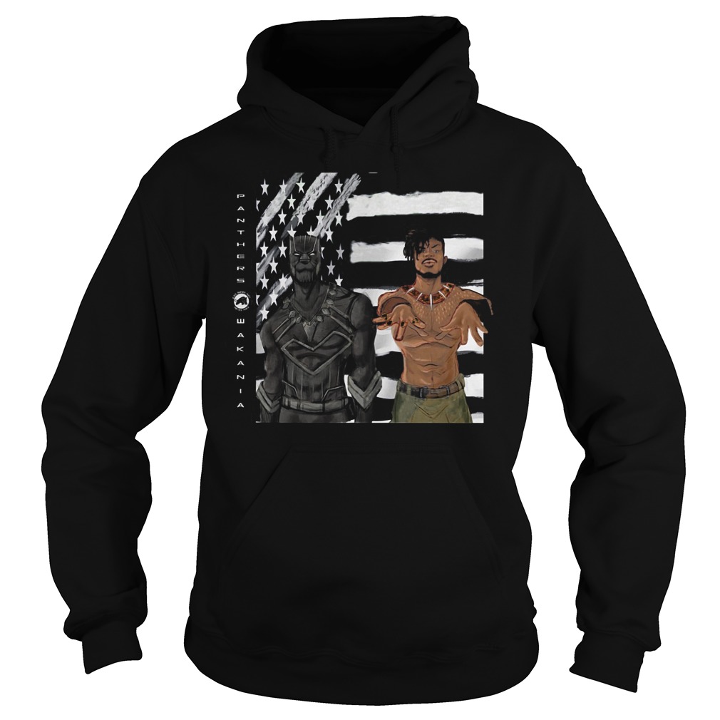 Erik Killmonger And Tchalla Black Panther Hoodie